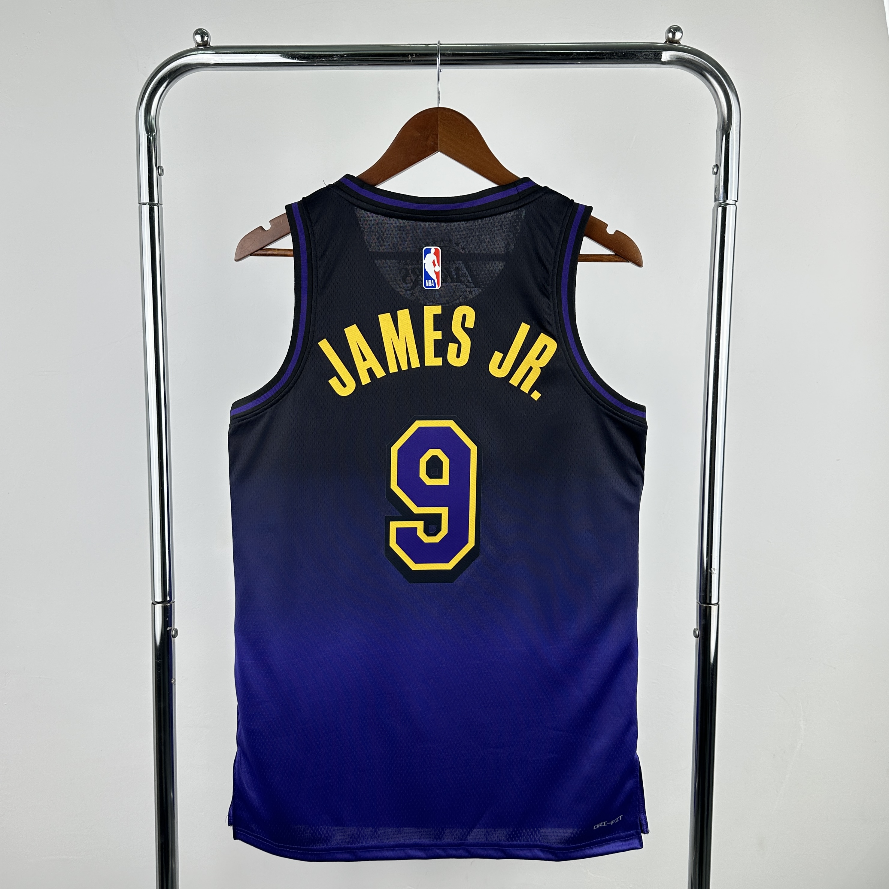 Men Los Angeles Lakers #9 James Jr purple NBA 2024-25 Season Jerseys->new york giants->NFL Jersey
